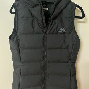 Adidas Charcoal Puffer Vest